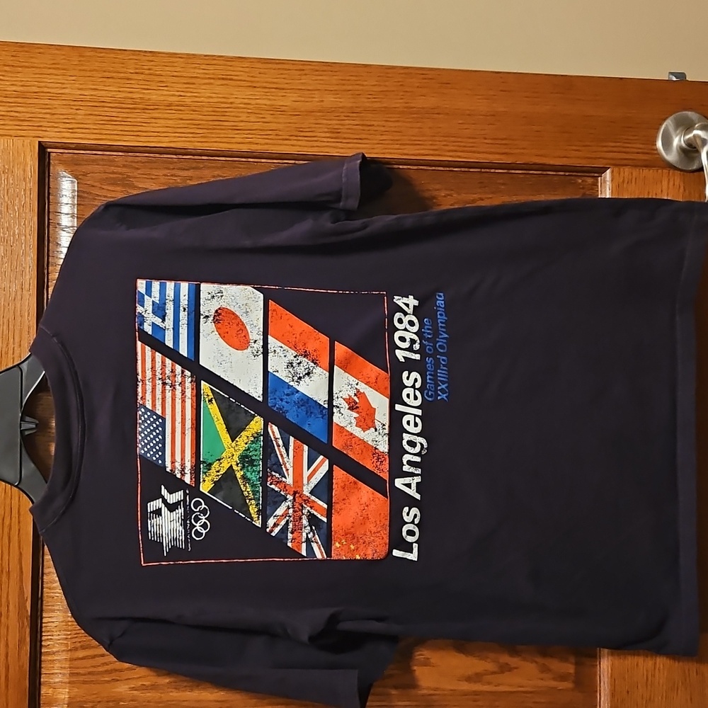 Heritage Black Los Angeles 1984 Olympic Tee
